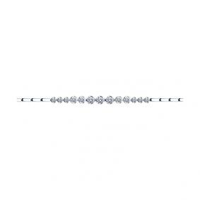 Браслет из белого золота SOKOLOV 051362-3 с фианитом 051362-3 фото