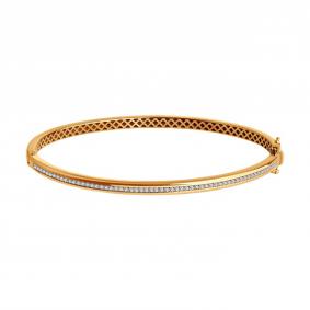 Золотой браслет SOKOLOV 051469 с фианитом 051469 фото