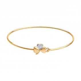 Золотой браслет SOKOLOV 051558 с фианитом 051558 фото