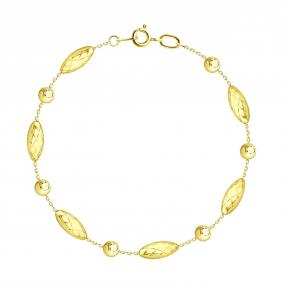 Браслет из лимонного золота SOKOLOV 051560-2 051560-2 фото