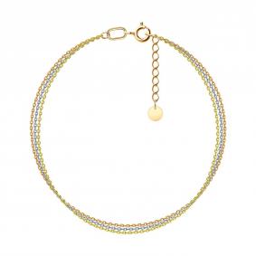 Золотой браслет SOKOLOV 051592 051592 фото