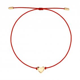 Текстильный шнурок с декоративным элементом из золота SOKOLOV 051627 051627 фото