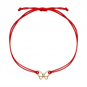 Текстильный шнурок с декоративным элементом из золота SOKOLOV 051630 051630 фото