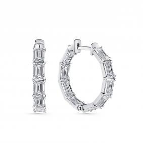 Серьги из белого золота Мастер Бриллиант 05M002-0788-0001-031 с фианитом 05M002-0788-0001-031 фото