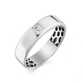 Кольцо из белого золота Мастер Бриллиант 05M1-101-271/1 с бриллиантом 05M1-101-271/1 фото