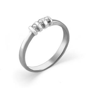 Кольцо из белого золота Мастер Бриллиант 05M1-104-101 с бриллиантом 05M1-104-101 фото