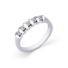 Кольцо из белого золота Мастер Бриллиант 05M1-104-687 с бриллиантом 05M1-104-687 фото