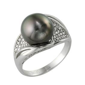 Кольцо из белого золота Мастер Бриллиант 05M1-105-338-23 с бриллиантом и жемчугом 05M1-105-338-23 фото