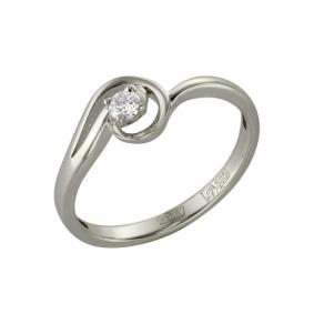 Кольцо из белого золота Мастер Бриллиант 05M1-105-422/1 с бриллиантом 05M1-105-422/1 фото