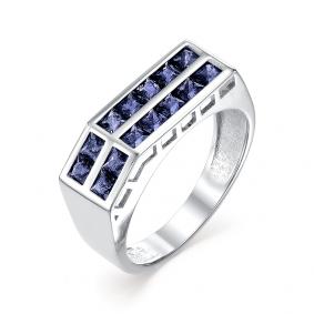 Кольцо из белого золота Мастер Бриллиант 05M1-106-520-02 с сапфиром 05M1-106-520-02 фото