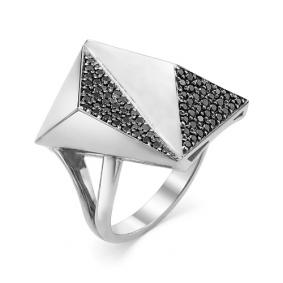 Кольцо из белого золота Мастер Бриллиант 05M1-106-552 с чёрным бриллиантом 05M1-106-552 фото