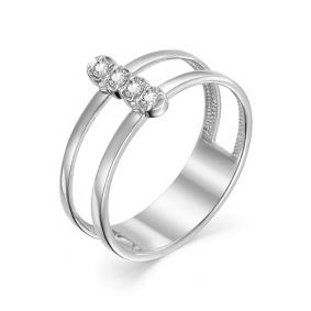 Кольцо из белого золота Мастер Бриллиант 05M1-106-801 с бриллиантом 05M1-106-801 фото