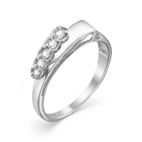 Кольцо из белого золота Мастер Бриллиант 05M1-106-806 с бриллиантом 05M1-106-806 фото