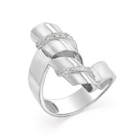 Кольцо из белого золота Мастер Бриллиант 05M1-107-098 с бриллиантом 05M1-107-098 фото