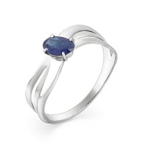 Кольцо из белого золота Мастер Бриллиант 05M1-107-305-02 с сапфиром 05M1-107-305-02 фото