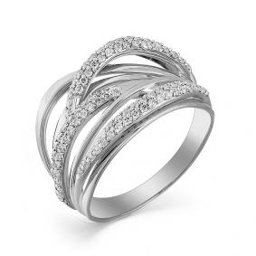 Кольцо из белого золота Мастер Бриллиант 05M1-107-347 с бриллиантом 05M1-107-347 фото