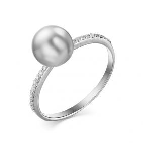 Кольцо из белого золота Мастер Бриллиант 05M1-107-499 с бриллиантом 05M1-107-499 фото