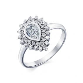 Кольцо из белого золота Мастер Бриллиант 05M1-107-755 05M1-107-755 фото