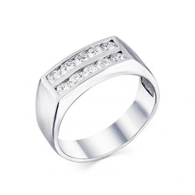 Кольцо из белого золота Мастер Бриллиант 05M1-107-815 с бриллиантом 05M1-107-815 фото