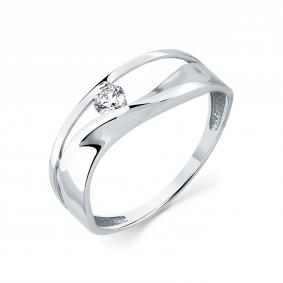 Кольцо из белого золота Мастер Бриллиант 05M1-206856-00-00 с бриллиантом 05M1-206856-00-00 фото
