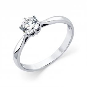 Кольцо из белого золота Мастер Бриллиант 05M1-206873-00-00 с бриллиантом 05M1-206873-00-00 фото