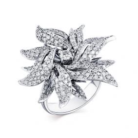 Кольцо из белого золота Мастер Бриллиант 05M1-207883-00-00 с бриллиантом 05M1-207883-00-00 фото