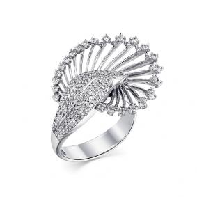 Кольцо из белого золота Мастер Бриллиант 05M1-207884-00-00 с бриллиантом 05M1-207884-00-00 фото