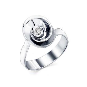 Кольцо из белого золота Мастер Бриллиант 05M1-207913-00-00-7 с бриллиантом 05M1-207913-00-00-7 фото