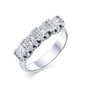 Кольцо из белого золота Мастер Бриллиант 05M1-207980-02-00 с бриллиантом 05M1-207980-02-00 фото