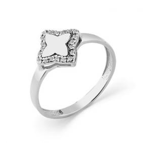 Кольцо из белого золота Мастер Бриллиант 05M1-208013-01-00 с бриллиантом 05M1-208013-01-00 фото