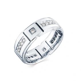 Кольцо из белого золота Мастер Бриллиант 05M1-208076-00-00 с бриллиантом 05M1-208076-00-00 фото