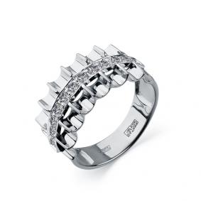 Кольцо из белого золота Мастер Бриллиант 05M1-208284-00-00 с бриллиантом 05M1-208284-00-00 фото