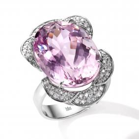 Кольцо из белого золота Мастер Бриллиант 05M1-208298-00-71 с бриллиантом 05M1-208298-00-71 фото