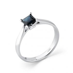 Кольцо из белого золота Мастер Бриллиант 05M1-208422-00-02 с сапфиром 05M1-208422-00-02 фото