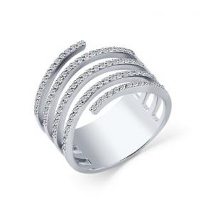 Кольцо из белого золота Мастер Бриллиант 05M1-208472-00-00 с бриллиантом 05M1-208472-00-00 фото