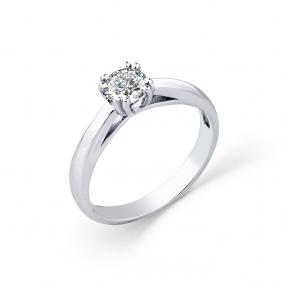 Кольцо из белого золота Мастер Бриллиант 05M1-208546-00-00 с бриллиантом 05M1-208546-00-00 фото