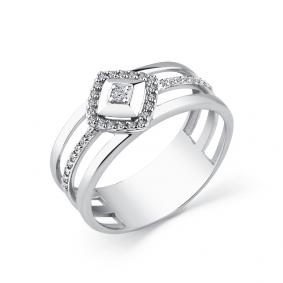 Кольцо из белого золота Мастер Бриллиант 05M1-208606-00-00 с бриллиантом 05M1-208606-00-00 фото