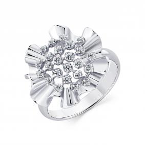 Кольцо из белого золота Мастер Бриллиант 05M1-208663-00-00 с бриллиантом 05M1-208663-00-00 фото