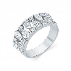 Кольцо из белого золота Мастер Бриллиант 05M1-209325-00-00 с бриллиантом 05M1-209325-00-00 фото