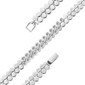 Браслет из белого золота Мастер Бриллиант 05M10-220394-00-00 с бриллиантом 05M10-220394-00-00 фото