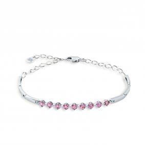 Браслет из белого золота Мастер Бриллиант 05M10-220397-01-47 с сапфиром 05M10-220397-01-47 фото