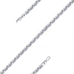 Браслет из белого золота Мастер Бриллиант 05M10-220398-01-00 с бриллиантом 05M10-220398-01-00 фото