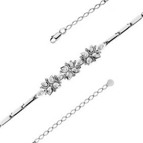 Браслет из белого золота Мастер Бриллиант 05M10-220401-00-00 с бриллиантом 05M10-220401-00-00 фото