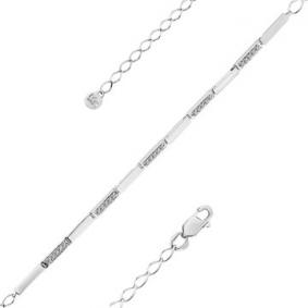 Браслет из белого золота Мастер Бриллиант 05M10-220406-00-00 с бриллиантом 05M10-220406-00-00 фото