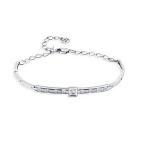 Браслет из белого золота Мастер Бриллиант 05M10-220407-00-00 с бриллиантом 05M10-220407-00-00 фото