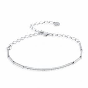 Браслет из белого золота Мастер Бриллиант 05M10-220412-00-70 с бриллиантом 05M10-220412-00-70 фото