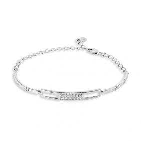 Браслет из белого золота Мастер Бриллиант 05M10-220417-00-00 с бриллиантом 05M10-220417-00-00 фото