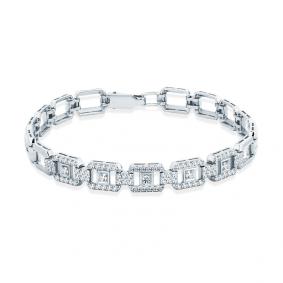 Браслет из белого золота Мастер Бриллиант 05M10-220500-00-00 с бриллиантом 05M10-220500-00-00 фото