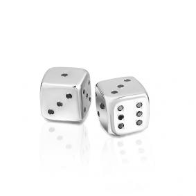 Сувенир из белого золота Мастер Бриллиант с чёрным бриллиантом 05M11-001/1 05M11-001/1 фото