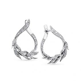 Серьги из белого золота Мастер Бриллиант 05M2-207929-00-00 05M2-207929-00-00 фото